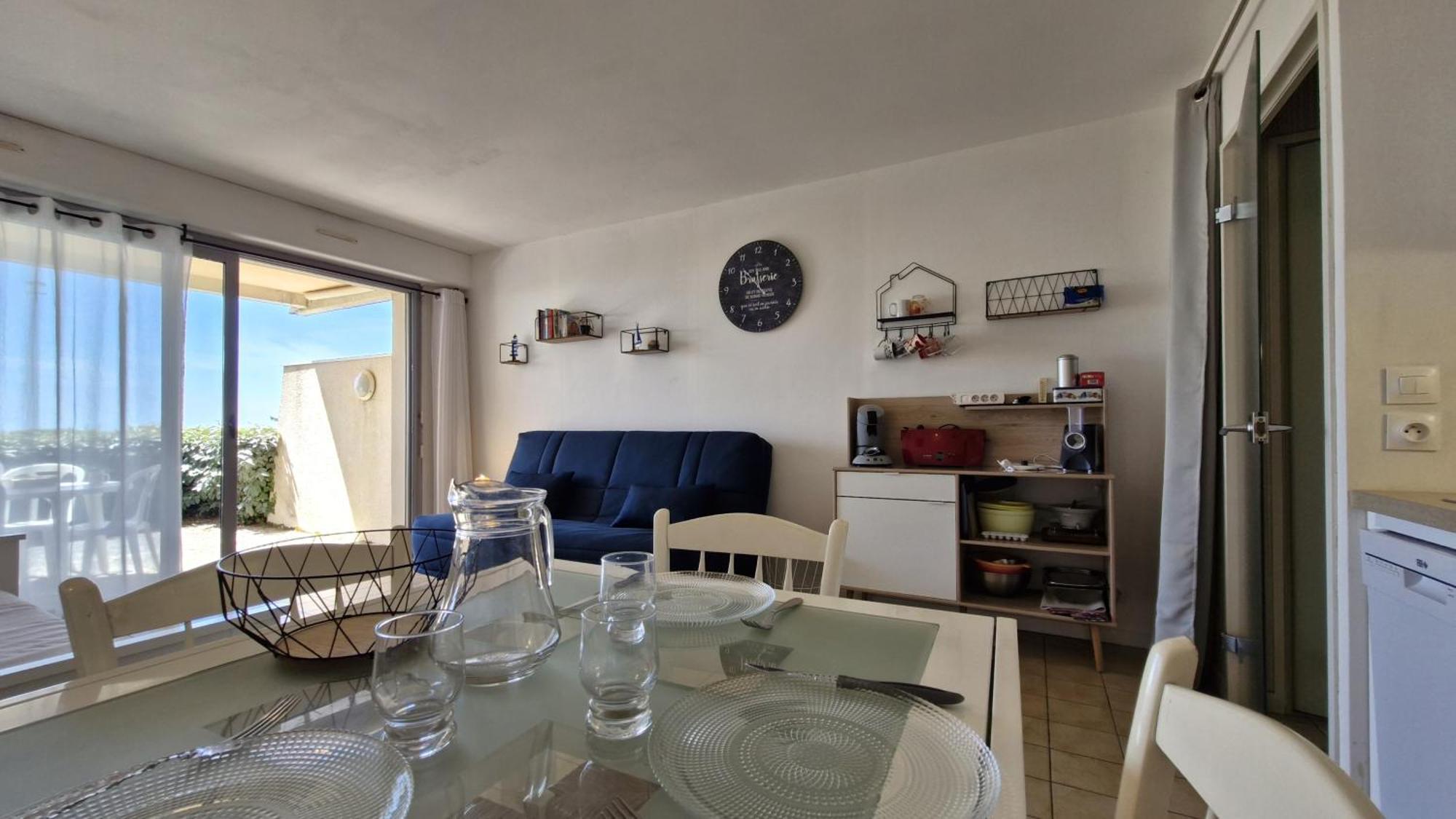 Saint Georges De Didonne - Vue Mer Pour Ce Studio Cosy En Rez-De-Chaussee Exteriör bild